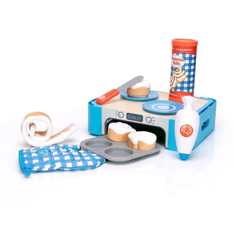 Set De Comida Pretend Play Fat Brain Toys Cinnamon Roll Para Niños De 3 A 7 Años