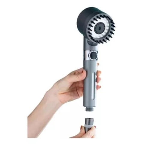 Truper - Telefono Cabezal De Ducha Turbo Con Masajeador 4 En 1