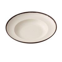 Cuenco Para Pasta Yanco Na-810 Nature Art, 350 Ml, Melamina Blanca, 24 Unidades