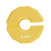 Ioensy - Suministros De Gimnasia De Micro Plate De Entrenamiento De Fuerza Para Entrenamiento En Casa Y Gimnasio Kettlebell 0.5 Kg De Amarillo