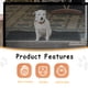 thumbnail image 3 of Valla para perros, valla para puerta de niños, red de aislamiento para perros, valla de protección para gatos y perros, suministros para mascotas sin perforaciones, 3 of 5