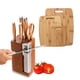 thumbnail image 2 of Juego de taco de cuchillos New England Cutlery de 7 piezas con afilador color cobre, 2 of 3