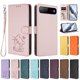 thumbnail image 3 of Funda Volteable con Diseño de Gato para Infinix Hot 60i 5G, Rosa, 3 of 6