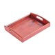 thumbnail image 2 of Bandeja De Madera Rústica Con Despensa De Almacenamiento De 2 Asas Rectangular Para Fiesta BBQ Rosewood Small, 2 of 5