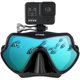 thumbnail image 1 of Máscara OCTOMASK sin marco con soporte GoPro – Negra, 1 of 3