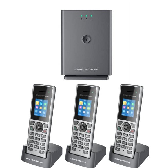 Teléfono DECT Grandstream DP752 + 3 unidades DP722