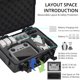 thumbnail image 2 of Funda rígida PONYRC Professional Mini 4 para DJI Mini 4/3 Pro, 2 of 7