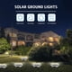 thumbnail image 5 of Luces solares de suelo OULONGER, 16 unidades, impermeables, luz cálida, 5 of 5