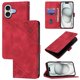 thumbnail image 1 of Funda Cartera para iPhone 17 con Soporte y Ranuras, Resistente a Golpes y Rayones Rojo, 1 of 6