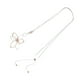 thumbnail image 2 of Suéter Largo Collares Cadena Elegante Decorar Para Fiestas Trabajo Regalos Argent Rose Aureate, 2 of 5