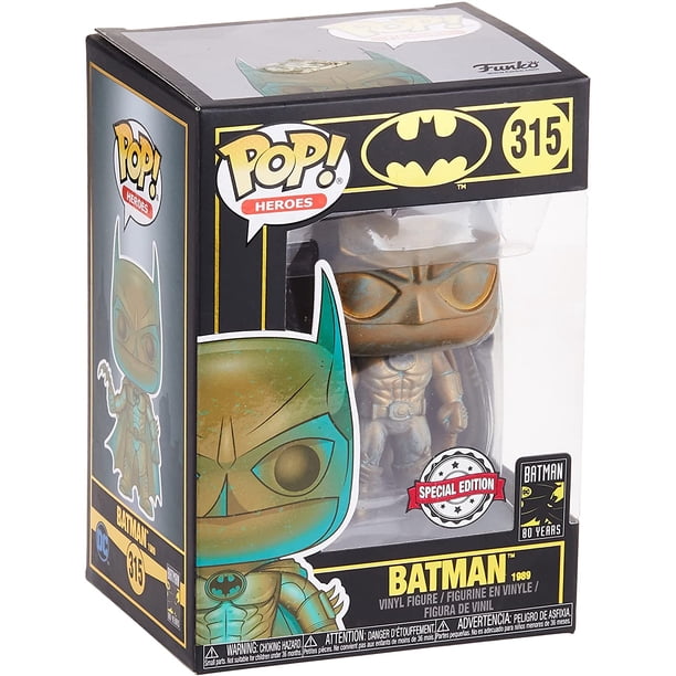 Funko Pop! Batman 1989 (Patina) #315 - Exclusivité Gemini Collectibles - NEUF
