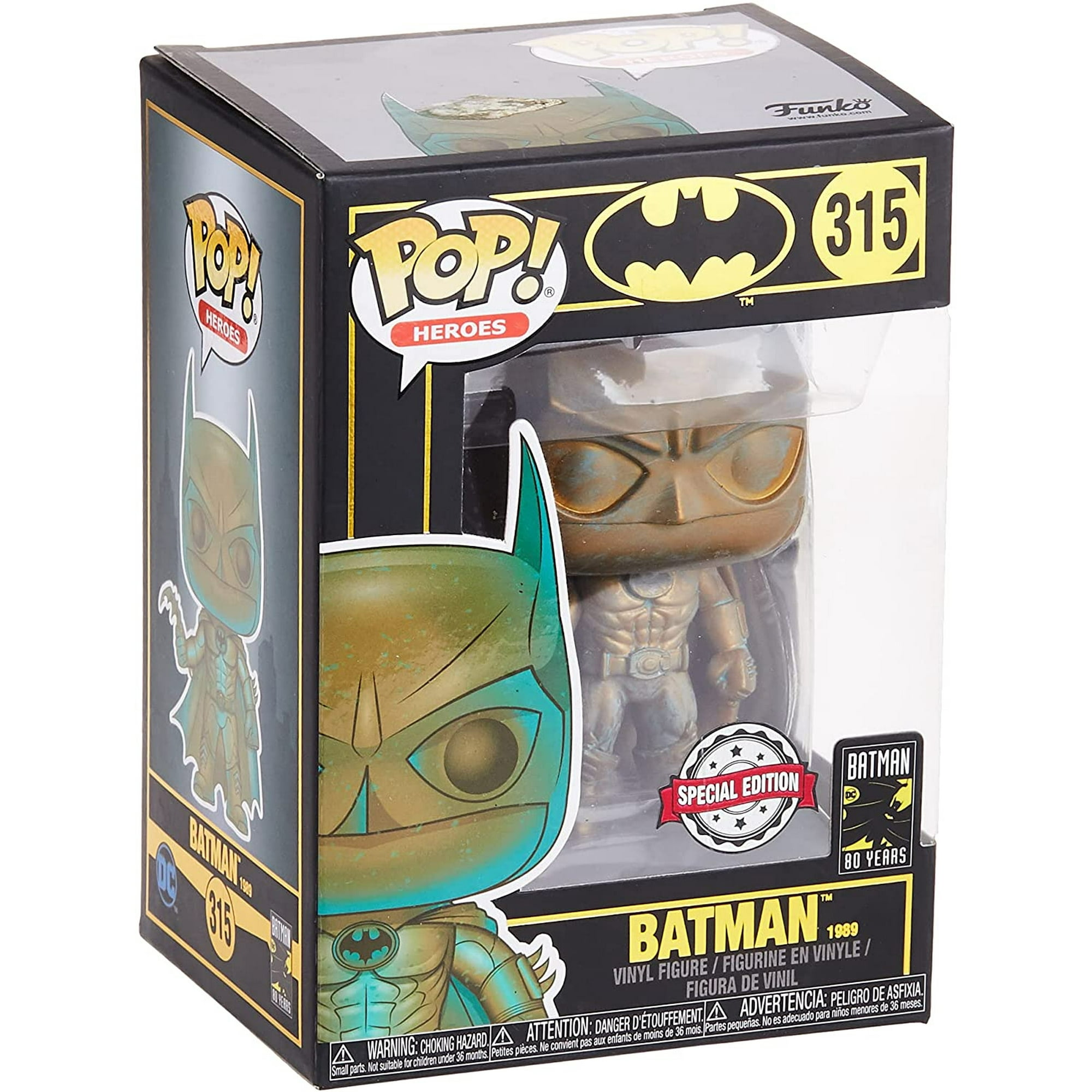¡funko Pop! Héroes: Batman 80 - Batman 1989 (pátina) Exclusivo Funko Pop
