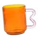 thumbnail image 3 of Taza De Cristal Colorida Taza De Bebida De Desayuno 15 Oz Para Oficina De Agua Con Leche, 3 of 5