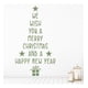 thumbnail image 2 of Decomural We Wish You A Merry Christmas Tree WS-50040, 2 of 2