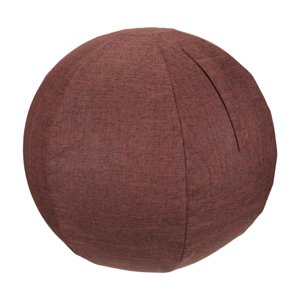 Ioensy - Cubierta De Pelota De Yoga Cubierta De Pelota Protectora Plegable Cubierta De Pelota Antiexplosión Café 65 Cm