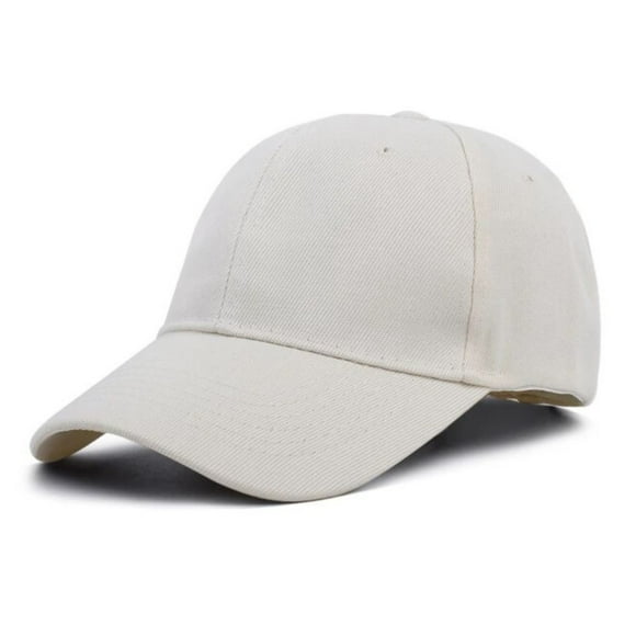 Gorro Jockey Estampar o Bordado Calidad 100% Blanco
