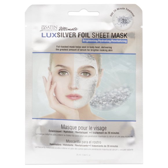 Mascarilla Satin Smooth Ultimate LuxSilver 1 Unidad Mujer