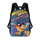 thumbnail image 1 of Mighty Mouse: Las Nuevas Aventuras-theme Backpack, Campus style schoolbag Bookbag with Adjustable Shoulder Straps And Large Zip Compartment, Unisex Travel Bags., 1 of 6