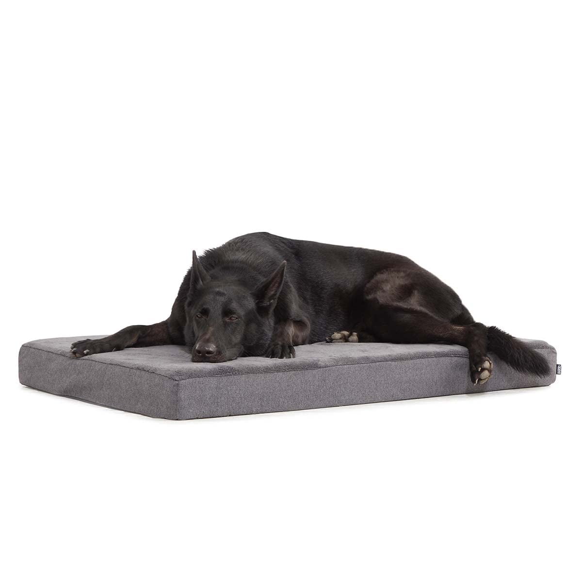 Cama Para Perros Barkbox, Espuma Viscoelástica Ortopédica, Gris, Xl