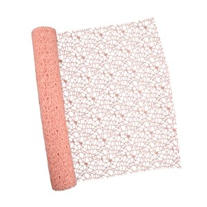 Magideal - Envoltorio Floral De Malla De Jacquard, Adorno Creativo, Papel De Regalo De Flores, Bricolaje Para Suministros De Floristería Para Bodas, Regalos De Champán