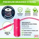 thumbnail image 2 of Mason Line String ACE Supply Pink #18, nailon trenzado, 152 m, 2 of 5