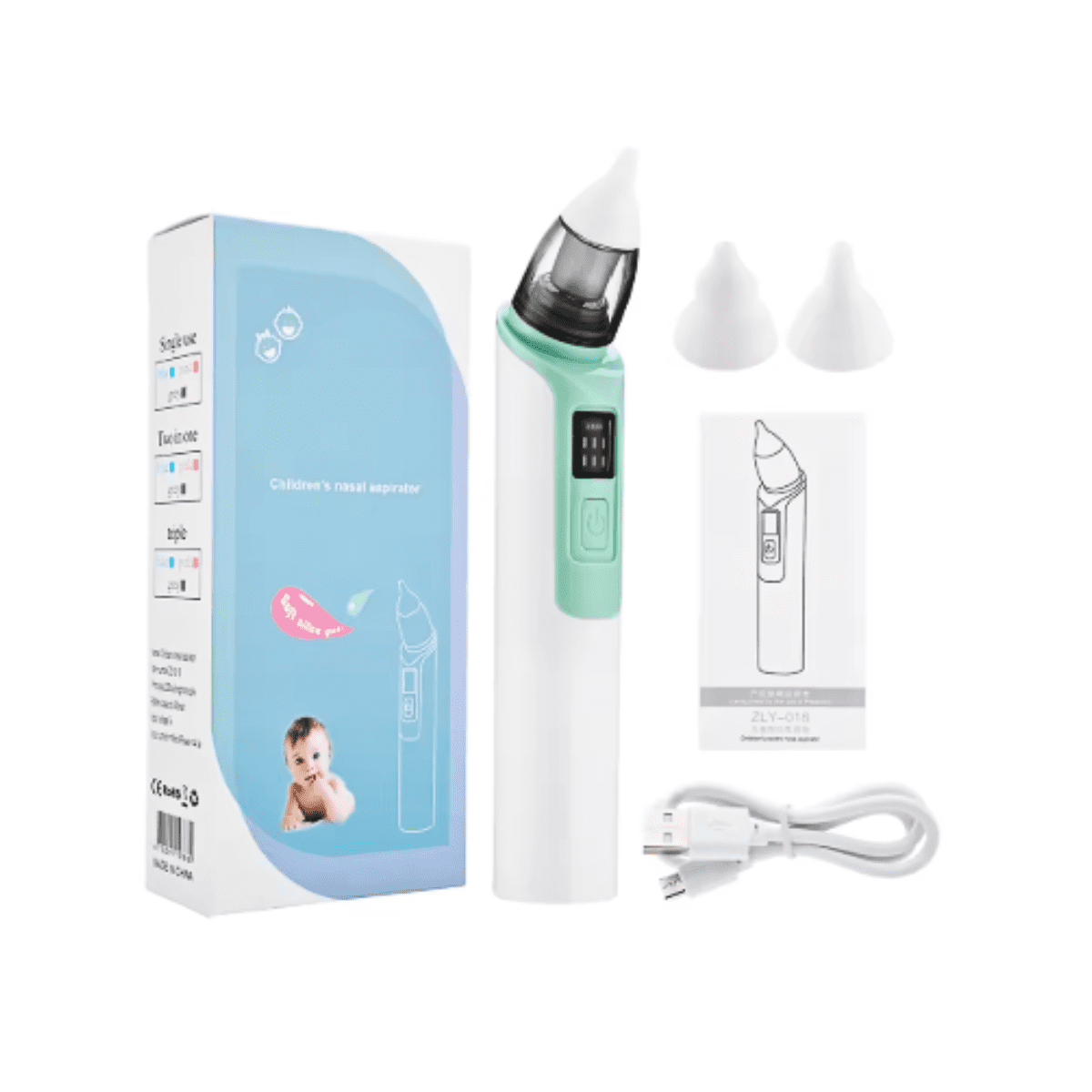 Genérica - Aspiradora Succión Nasal Eléctrica Para Bebes Silenciosa