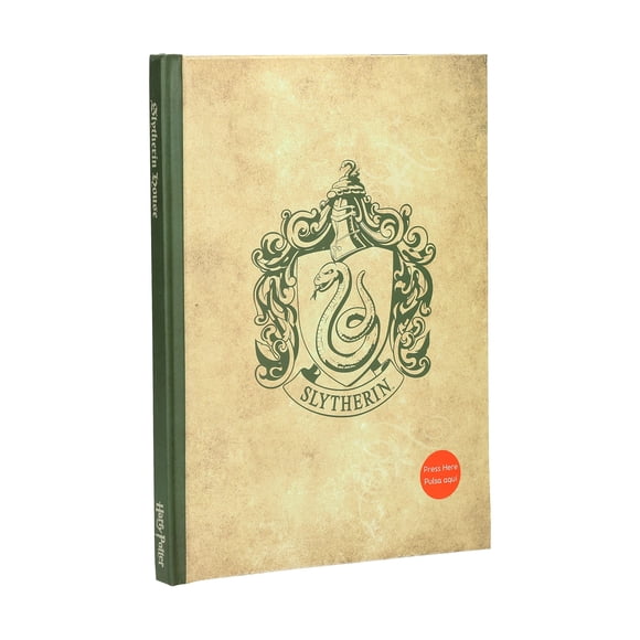 Cuaderno SD Toys SDTWRN27468 Slytherin con luz, marrón