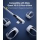 thumbnail image 2 of Cable USB Syntech 3 m USB 3.0 a USB‑C blanco, 2 of 7