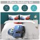 thumbnail image 3 of Cartoon Cars Lightning McQueen Friend Boys Room Decor Size Bedding Set for Kids 3 Piece Bedding with 1 Duvet Cover And 2 Pillowcases Queen Bed Sheets, 3 of 5