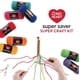 thumbnail image 3 of Kit de manualidades con forma de corazón rojo Super Saver, superlana para ganchillo y punto, 3 of 7