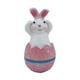 thumbnail image 2 of Decoración De Conejito De Huevo De Pascua Ornamento De Estatua De Conejo De Pascua Para Escritorio De Jardín Rosa, 2 of 3