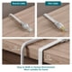thumbnail image 4 of Cable Ethernet Jadaol Cat 8 de 25 pies, 40 Gbps, 2000 MHz, RJ45 S/FTP, blanco, 4 of 6
