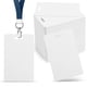 thumbnail image 1 of Tarjetas PVC CAETOUNG paquete de 100 unidades CR80 85,6 × 53,98 mm con ranura, 1 of 7