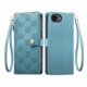 thumbnail image 1 of Funda Billetera con Cierre para [iphone 16E] con Tarjetero, Soporte y Correa de ManoAzul, 1 of 5