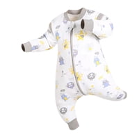 Kivara - Saquito De Dormir Bebe Pijama Algodon Tog 1.0 Virus Gris M
