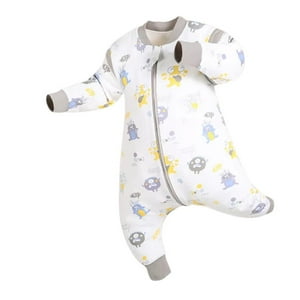 Kivara - Saquito De Dormir Bebe Pijama Algodon Tog 1.0 Virus Gris S