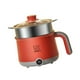 thumbnail image 4 of Olla Eléctrica Para Cocinar Al Vapor, Olla Para Cocinar Ramen, Para Arroz Frito, Color Gris Y Rojo, 4 of 5