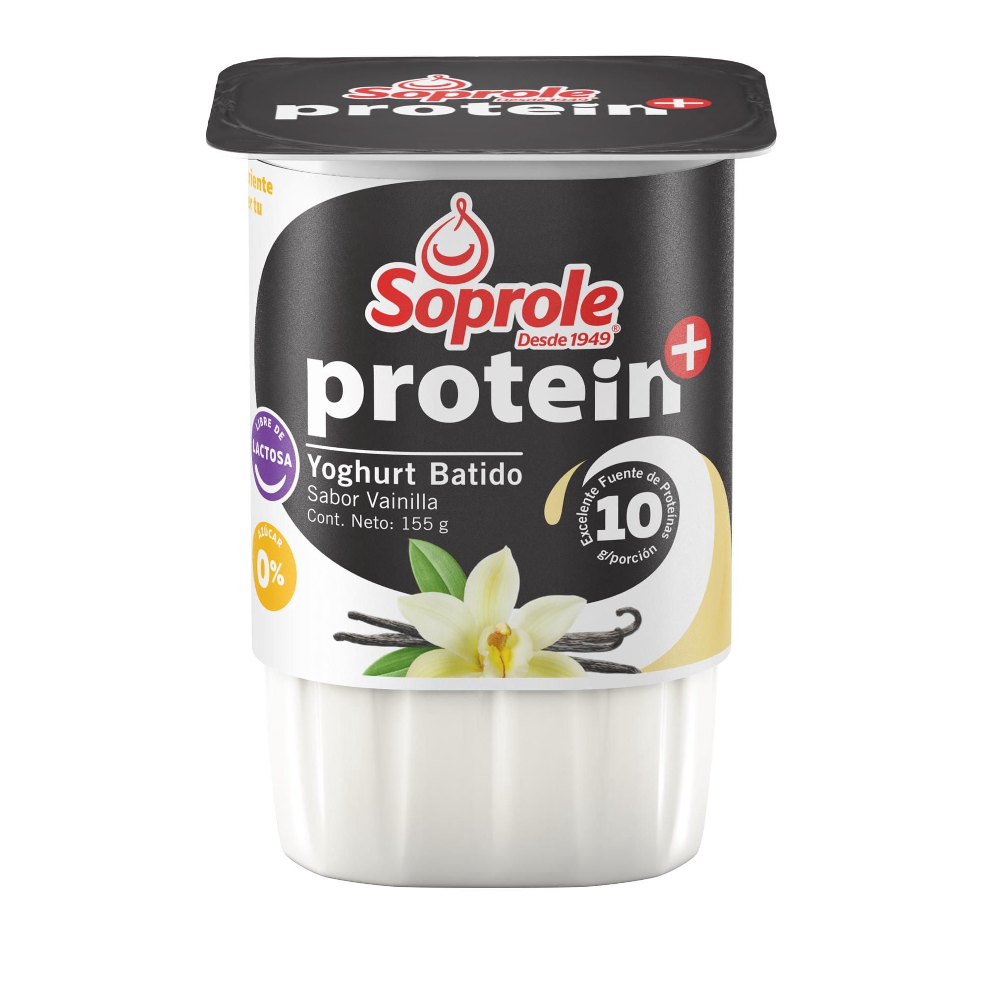 Yoghurt Protein+ Sabor Vainilla 155 gr Soprole