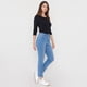 thumbnail image 4 of Jeans Mujer Skinny 1 Boton Azul Claro Corona, 4 of 5