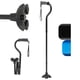 thumbnail image 1 of Base plegable Medline de 4 puntos con mango de gel acolchado, 1 of 6