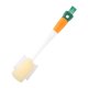 thumbnail image 3 of Cepillo De Limpieza De Cubierta De Vidrio Peque?o, Limpiador De Cepillo Para Grietas De Botella Para Cristalería, Color Naranja, 3 of 5