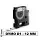 thumbnail image 1 of Cinta Etiqueta D1 para Rotuladora DYMO 12mm X 7m | Blanca 45013, 1 of 2