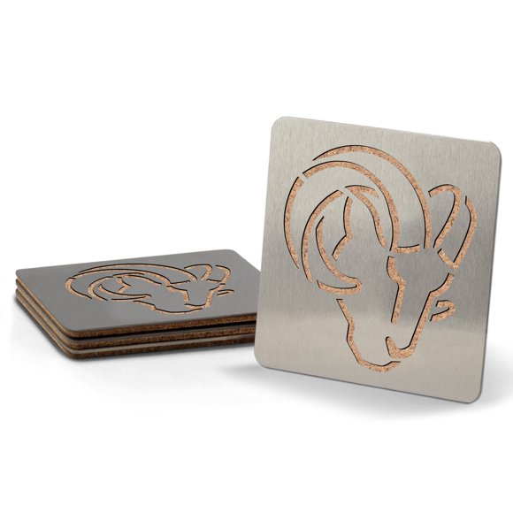 Coasters YouTheFan NFL Los Angeles Rams Boasters x4