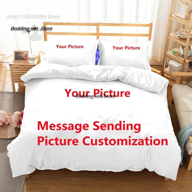 x723 Bed SheetsGera MX Bedding Set Twin Full Size Bed Set Aldult Kid Bedroom Duvetcover Sets Anime Bed Sheet Set 3-Piece Bedding Set (1 Duvet Cover + 2 Pillow Shams) nj723