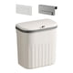 thumbnail image 2 of Contenedor De Basura Montado En La Pared Contenedor De Compost De Cocina Para Camping Baño Dormitorio Blanco 12L, 2 of 5