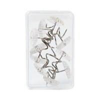 Magideal - Juego De 10 Pasadores Giratorios Con Cabezales Transparentes Para Reparación De Tapicería Y Revestimiento De Techo, Accesorios Para Muebles Del Hogar.