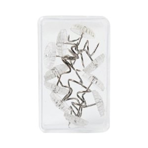 Magideal - Juego De 10 Pasadores Giratorios Con Cabezales Transparentes Para Reparación De Tapicería Y Revestimiento De Techo, Accesorios Para Muebles Del Hogar.