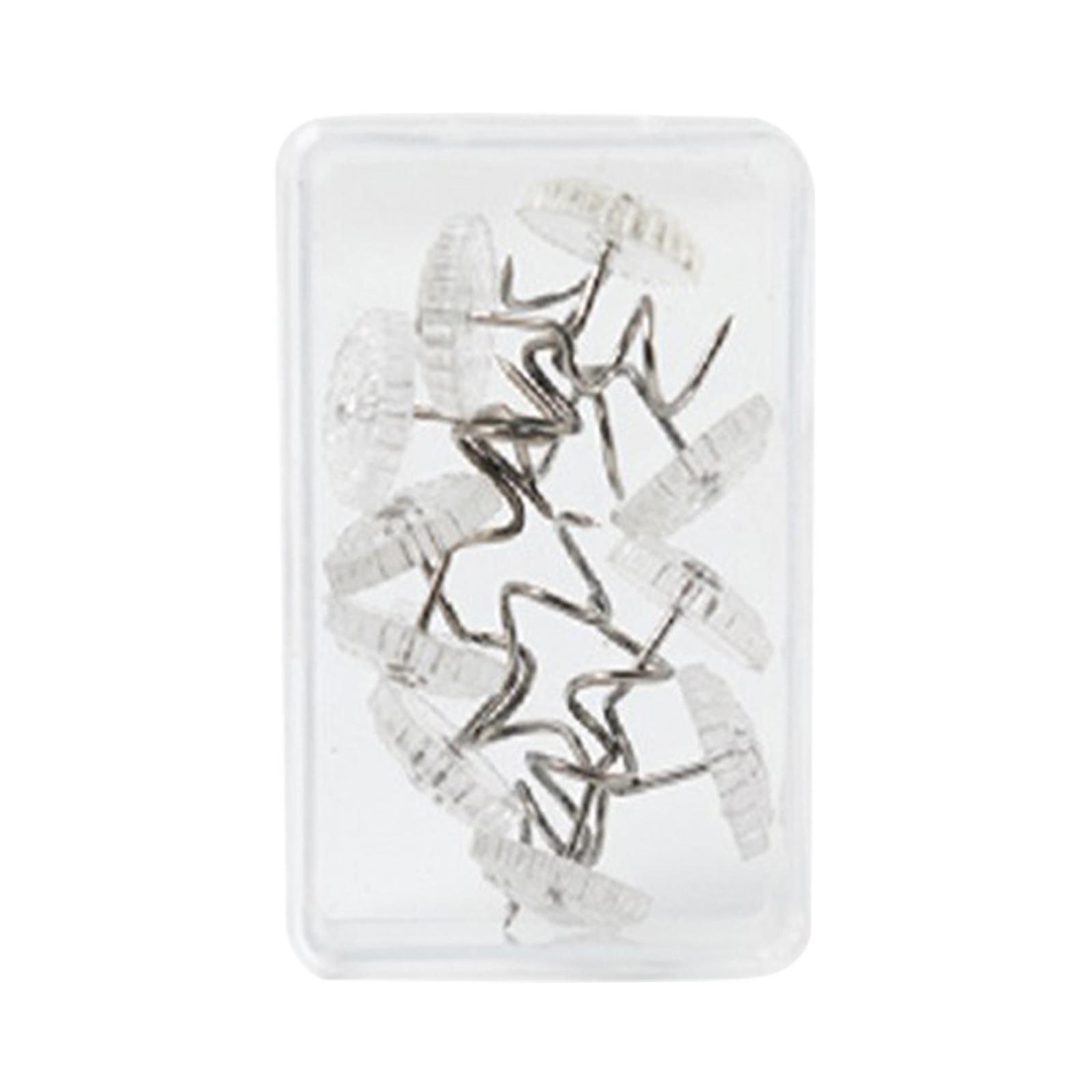 Magideal - Juego De 10 Pasadores Giratorios Con Cabezales Transparentes Para Reparación De Tapicería Y Revestimiento De Techo, Accesorios Para Muebles Del Hogar.