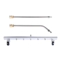 Ioensy - Escoba De Agua Para Patios, Limpiador De Chasis Para Lavadora A Presión Automotriz De 4000 Psi, 100Cm