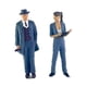 thumbnail image 2 of Figuras De Mujeres Y Hombres, Diseño De Personajes En El Lugar De Trabajo, Modelo De Decoración, 1/64, 2 Uds., 2 of 3